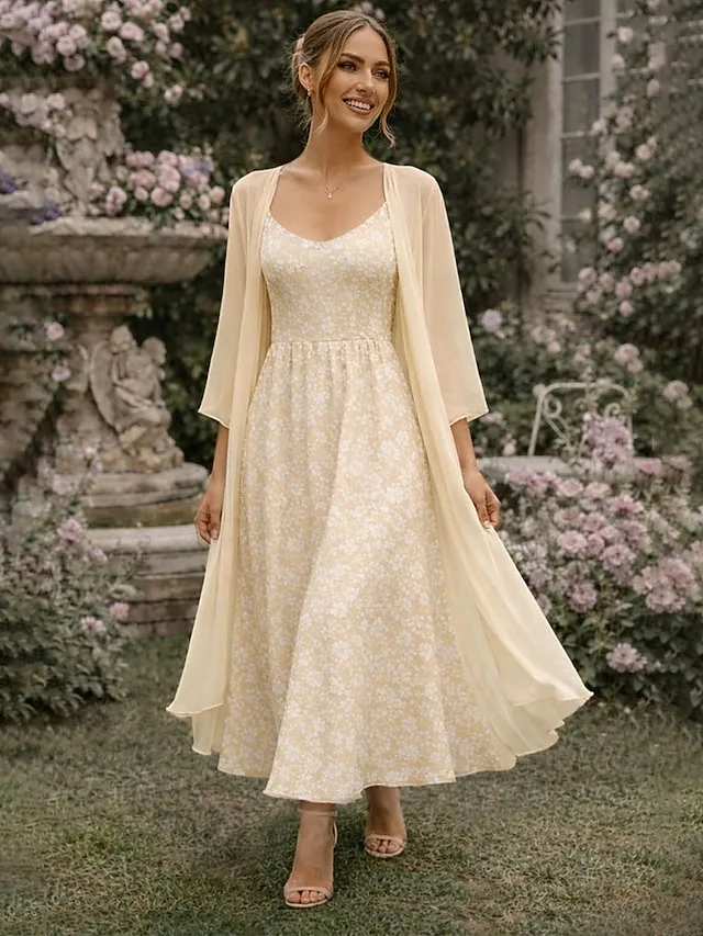 damen-kleid-set-a-linie-kleid-elegant-ur-gelb-4