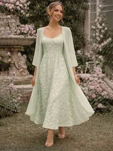 damen-kleid-set-a-linie-kleid-elegant-ur-grun-2