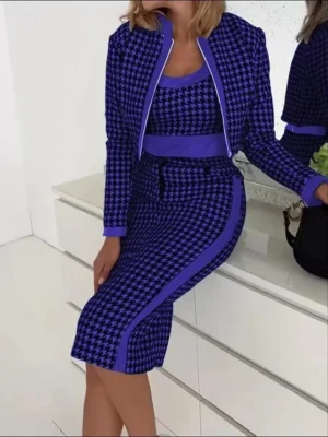 damen-kleid-set-etui-kleid-elegant-hahne-blau-4-1