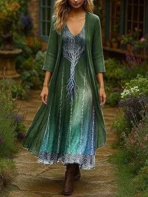 damen-maxikleid-a-linie-kleid-schulterfr-grun-6-1