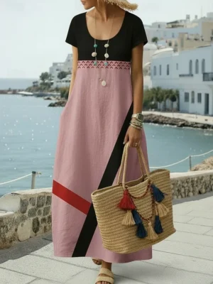 damen-maxikleid-freizeitkleid-vintage-ta-rosa-5-1