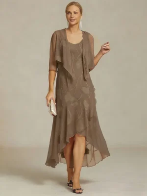 damen-maxikleid-ruschenkleid-elegant-tag-braungrau-1-1