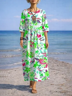 damen-maxikleid-shiftkleid-urlaub-lassig-grun-2-1