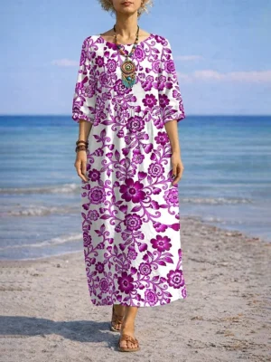 damen-maxikleid-shiftkleid-urlaub-lassig-purpur-2-1