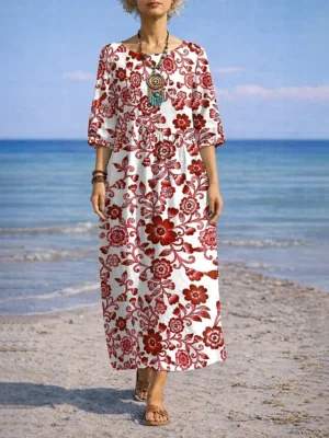 damen-maxikleid-shiftkleid-urlaub-lassig-rote-4-1