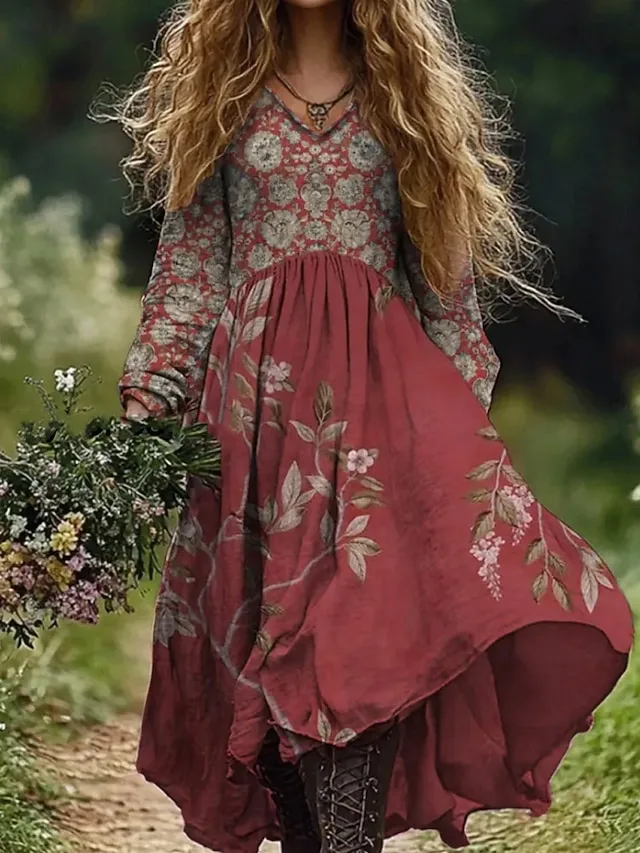 damen-maxikleid-sommerkleid-faltenkleid-wein-5-1