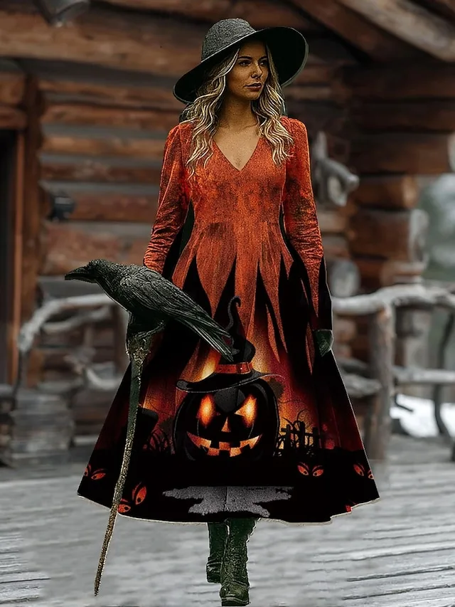 damen-midi-kleid-a-linie-kleid-urlaub-la-braun-5