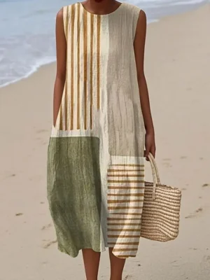 damen-midi-kleid-leinenahnliches-maxikle-default-3-1