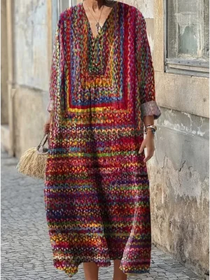 damen-midi-kleid-v-ausschnitt-langarm-ka-dunkelrot-24-1