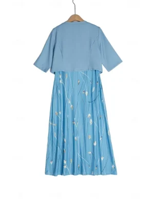 damen-midi-kleid-zwei-teile-kleider-set-default-5-1