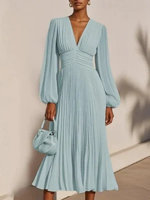 damen-midikleid-partykleid-freizeitkleid-blau-1-1