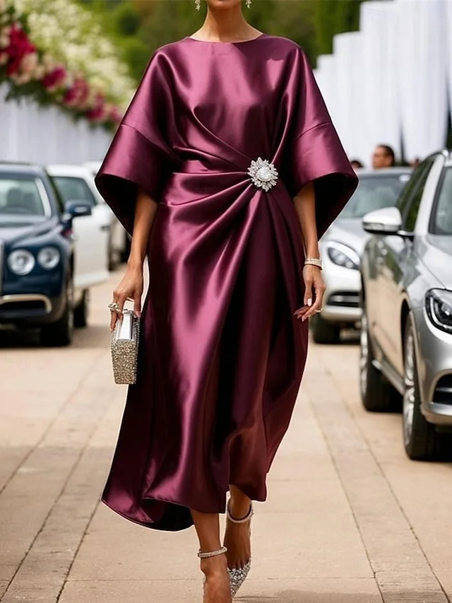 damen-midikleid-satinkleid-halbformelles-wein-4-1