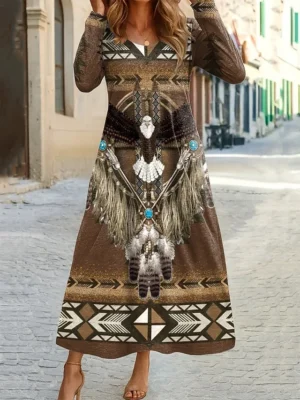 damen-midikleid-sommerkleid-a-linie-klei-dunkelbraun-24-1