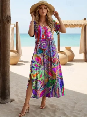 damen-midikleid-sommerkleid-a-linie-klei-violett-2-1