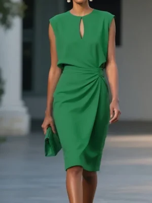 damen-minikleid-etui-kleid-modern-outdoo-grun-4-1