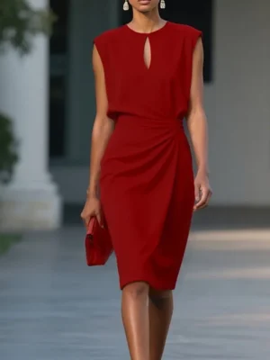 damen-minikleid-etui-kleid-modern-outdoo-rote-6-1