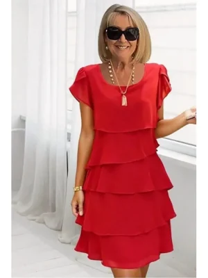 damen-minikleid-freizeitkleid-chiffonkle-rote-8-1