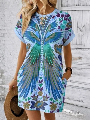 damen-minikleid-shiftkleid-t-shirt-kleid-blau-2-1