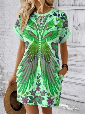 damen-minikleid-shiftkleid-t-shirt-kleid-grun-4-1