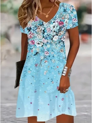 damen-minikleid-t-shirt-kleid-sommerklei-blau-4-1