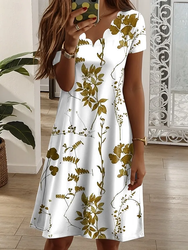 damen-minikleid-t-shirt-kleid-sommerklei-dunkelgelb-8-1