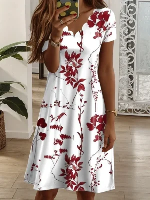 damen-minikleid-t-shirt-kleid-sommerklei-rote-7-1