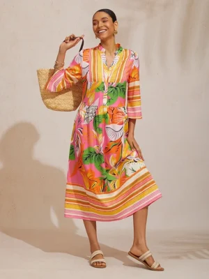 maxikleid-aus-seidigem-satin-mit-raffung-rosa-1-1